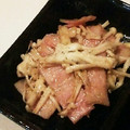 kojimama♡∗'s cooksnap of when they made えのき（茸）とベーコンのマヨネーズ炒め.