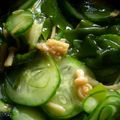 naochimama's cooksnap of when they made 胡瓜となめたけ和え.