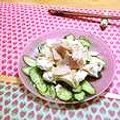 komutatata's cooksnap of when they made カッテージチーズっぽい豆腐サラダ.