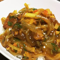 あんころんぬ's cooksnap of when they made ヘルシー！厚揚げ×小松菜の和風カレー丼♪.