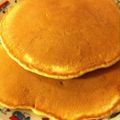 ちいにゃっつ's cooksnap of when they made ほっこり♪きなこ＆小豆のホットケーキ.