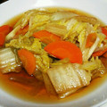 ゆか☆猫's cooksnap of when they made 土鍋で簡単！白菜とにんじんの煮物.