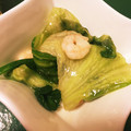 さあぉ's cooksnap of when they made 海老とレタスの塩にんにく炒め.