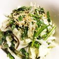 mamychoco's cooksnap of when they made 生春菊のナムル.