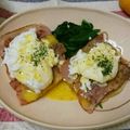 桐原ゆうひ's cooksnap of when they made ハワイの朝食！華やかエッグベネディクト♪.