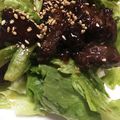 ちゃんみーっこ's cooksnap of when they made 豚ハツの甘辛カリカリ♪サラダ.