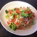 クックL99MHD☆'s cooksnap of when they made トマトとベーコンのオイルソースパスタ.