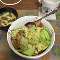 なっときち's cooksnap of when they made 魚肉ソーセージの卵とじ丼☆.