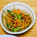 どんち〜's cooksnap of when they made 根菜とアスパラの洋風きんぴら.