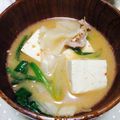 ♪ひつじ's cooksnap of when they made 寒い日に美味しい❣豚キムチ汁.