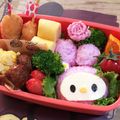3chan。's cooksnap of when they made ＊キャラ弁＊簡単！マイメロちゃんおにぎり.