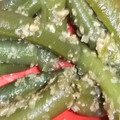 きらり流れ星's cooksnap of when they made 楽なさやいんげんの胡麻和え.