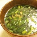 モモキト's cooksnap of when they made とろとろ春菊たっぷりスープ♪.