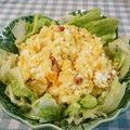 shimamii's cooksnap of when they made カリカリベーコンのコク旨☆ポテトサラダ.