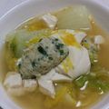 ナンバン's cooksnap of when they made 柚子塩 鶏団子鍋.