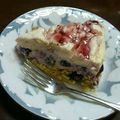 ふわふわマシュマロ's cooksnap of when they made 濃厚簡単ブルーベリーレアチーズケーキ.