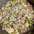 Kill Buss's cooksnap of when they made “給食の”きのこ汁.