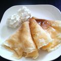 YSR's cooksnap of when they made フライパンで簡単・うまうまクレープ☆.
