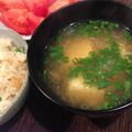 miwayon's cooksnap of when they made エビやカニを食べた後の味噌汁＾＾.
