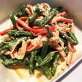 ﾐｰﾄﾊﾟｲママ's cooksnap of when they made お弁当に♪1分で簡単！赤と緑の彩りおかず.