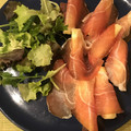 Yokchina's cooksnap of when they made りんごの生ハム巻き.
