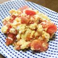 YUKIKI☆'s cooksnap of when they made 卵とトマトのオリーブ油炒め.