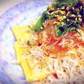 ちまてぃ〜's cooksnap of when they made 簡単 お揚げとほうれん草とシラスのサラダ.