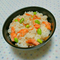 まあまま☆0403's cooksnap of when they made 鮭の炊き込みご飯。.