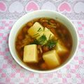 おまめちゃん♥️'s cooksnap of when they made 簡単一品！なめこと 高野豆腐のお吸い物♪.