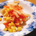 Sac’HiNa's cooksnap of when they made もったいない！大根の皮で梅マヨサラダ.