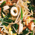 lilycock's cooksnap of when they made もやし、ｷｭｳﾘ、ちくわの和え物.