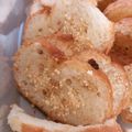 みにマロン's cooksnap of when they made 黒ごまと粉チーズの甘くないラスク♪.