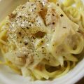 たいひかり's cooksnap of when they made ランチに～和風豆乳味噌スープスパゲティ.