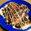 チキンまん's cooksnap of when they made 残ったごはんで！モチモチお好み焼き♪.