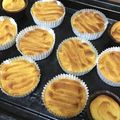 Yukeel's cooksnap of when they made スイートポテト☆レアケーキ.