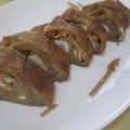 hanatekobo's cooksnap of when they made きんぴら卵巻き.