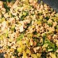 りぃり＆しゅんしゅん's cooksnap of when they made 超簡単！大根の葉っぱ&そぼろ☆.