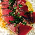 HMまま's cooksnap of when they made カツオのカルパッチョ.