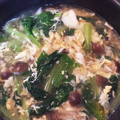 あつおくん's cooksnap of when they made ふんわり卵と小松菜の中華風スープ.
