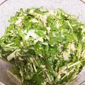 ゆきもっちん's cooksnap of when they made 簡単水菜とツナのサラダ.