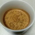 ch0min's cooksnap of when they made きなこ＆黒糖+シナモンラテ.