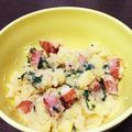 クックDUTSQ0☆'s cooksnap of when they made 小松菜ベーコンポテトサラダ食べたい.