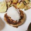 森めぐる's cooksnap of when they made ◇豚ミンチで＊れんこんハンバーグ◇.