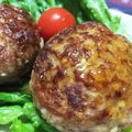 ぴぃ322's cooksnap of when they made 塩麹のみで☆豆腐ハンバーグ.