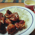 せいん's cooksnap of when they made 簡単♡豚こま唐揚げ♡ガリマヨソース.