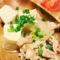 メダカの赤ちゃん's cooksnap of when they made おだしジュワ～冷凍豆腐で肉豆腐！.