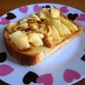 nomi52's cooksnap of when they made 焼いてノっけて★プリンシナモントースト.