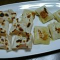 fiatcinq's cooksnap of when they made 餃子の皮で四角いチーズ焼き☆.