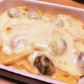 mokopuni's cooksnap of when they made ミートボールグラタン.