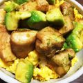 nyaaagomi's cooksnap of when they made 超絶簡単♡鶏の照り玉丼〜アボカド入り〜.